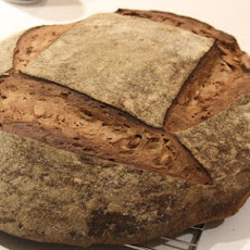 Hearty pumpernickel loaf