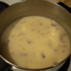 Fresh Cream of Mushroom Soup