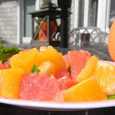 Citrus mint salad