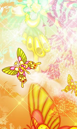 Butterfly Dream Theme 480x800