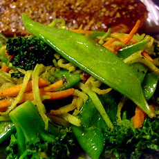Vegetable and Cashew Stir Fry