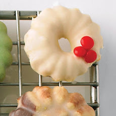 White-Chocolate-Glazed Cookies