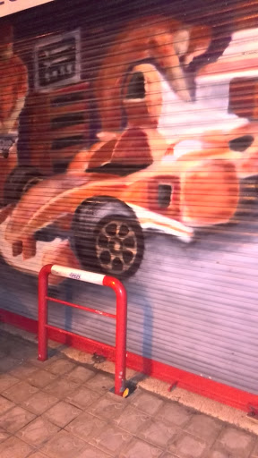 Mural Ferrari