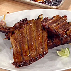 Tequila and Lime Baby Back Ribs with a Guava and Ginger Glaze
