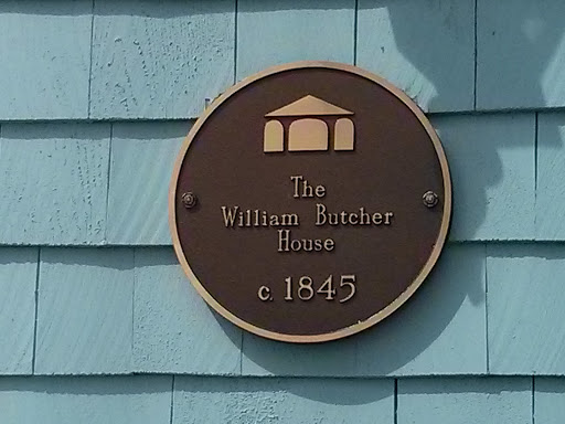 Butcher 1845 Historical Plaque 