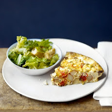 Baked Egg Custard with Cheese