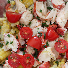 Chilled Lobster Salad with Sweet Summer Corn and Tomatoes