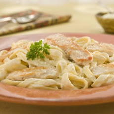 Chicken Alfredo with Fettuccine