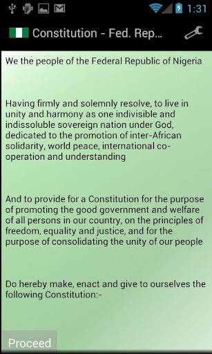 Nigerian Constitution