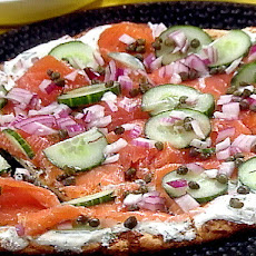 Smoked Salmon Pizza