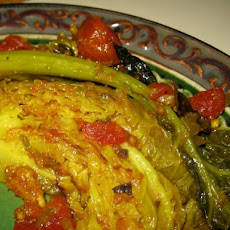 Quick Braised Cabbage