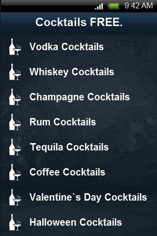 Cocktails FREE.