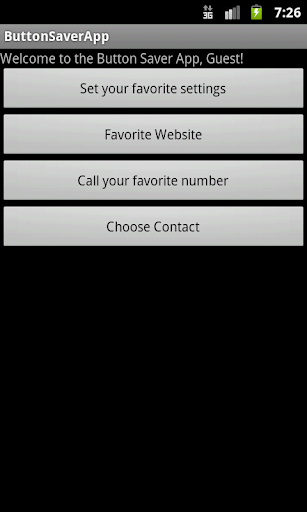 Button Saver App