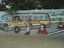 Grafite Ônibus Escolar