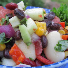 Mediterranean Three Bean Salad