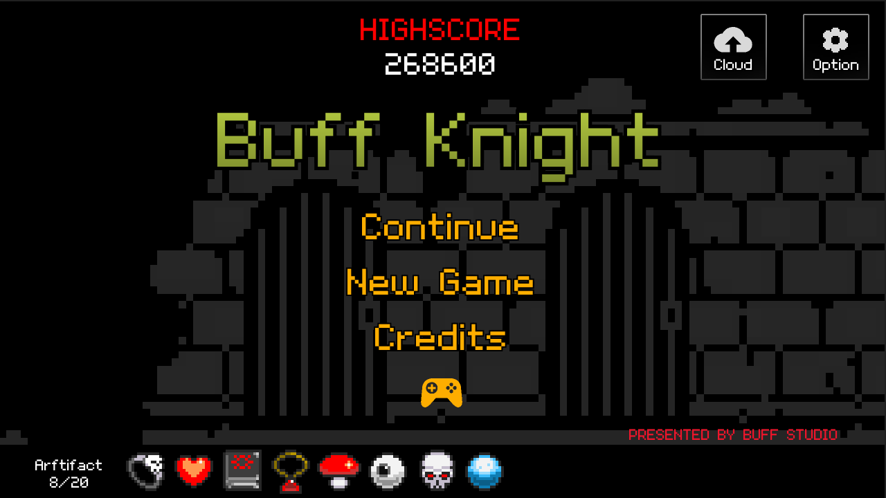 Android application Buff Knight: Offline Idle RPG screenshort