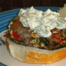 Loaded  Greek Burgers