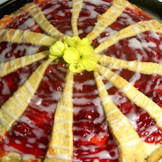 Peachy Cheese Coffee Cake(Pampered Chef)