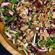 Radicchio Salad with Frisée and Apples