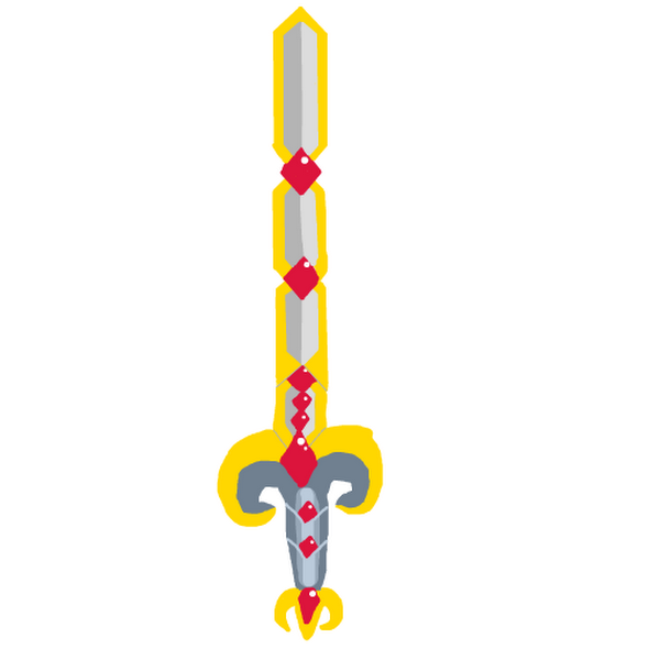 Excalibur from Terraria (for thebrotato) » drawings » SketchPort(05)