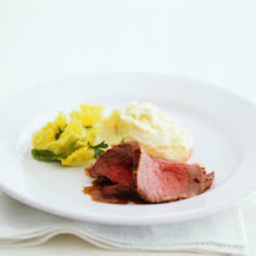 Roast Beef with Horseradish Potatoes