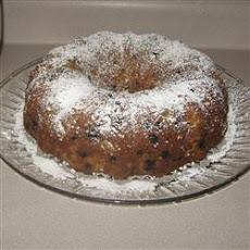 Blueberry-Peach Pound Cake