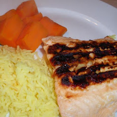 Glazed Grilled Salmon Fillets