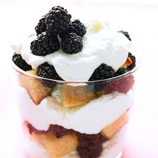Blackberry and Ginger Trifle