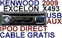 Auto Estereos Kenwood 2009 Excelon X493 Usb