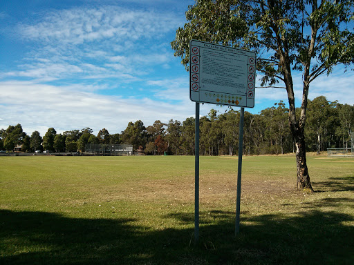 Castle Glen Reserve Sign