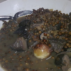 Shiitake-Lentil Pressure-Cooker Soup