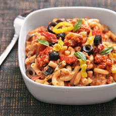 Fully Loaded Pizza Macaroni and Cheese
