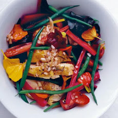 Warm Chicken with Green Beans and Chard Recipe