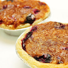Blueberry Mascarpone Cheese Tarts