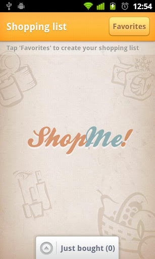 ShopMe one tap shopping list