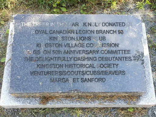 Kingston Park Tree Donation Monument