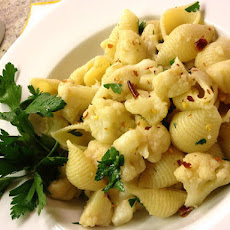 Conchiglie con Cavolfiore (Shell Pasta with Cauliflower)