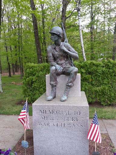 Memorial to the Shrewsbury War Veterans