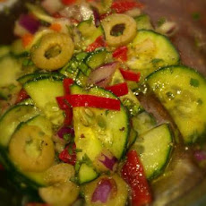Algerian Cucumber Salad