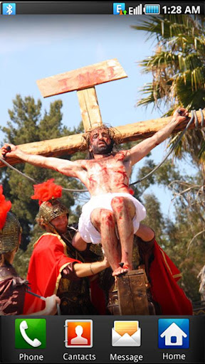 jesus-crucified-wallpaper-2 for android screenshot