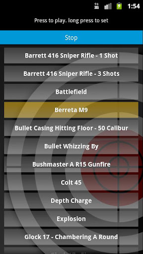 Gunshot Sounds FX Ringtones