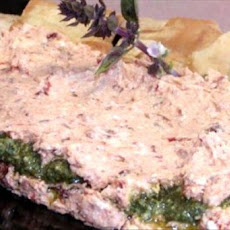 Sun-Dried Tomato, Pesto Cheese Dip