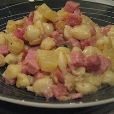 Pineapple Ham Casserole