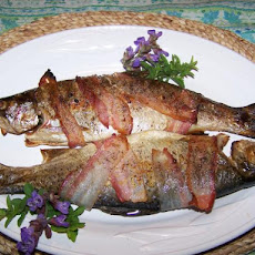 Bacon-Wrapped Trout