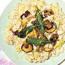 Mushroom and Sage Risotto