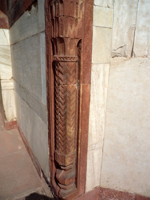 stones used in Humayun's Tomb, New Delhi