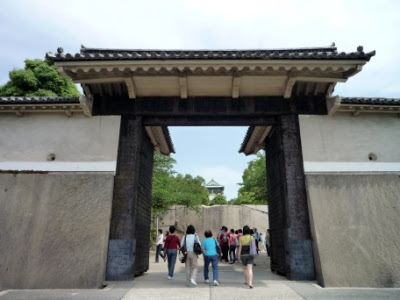 Osaka castle gate