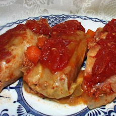Sweet 'n Sour Stuffed Cabbage Rolls (