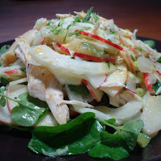 Apple, Fennel, and Chicken Salad with Citrus Vinaigrette