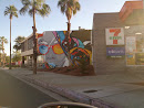 Palm Springs Girl Mural 